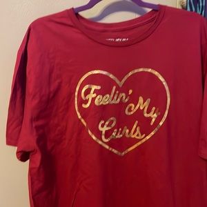 Feelin my curls tshirt